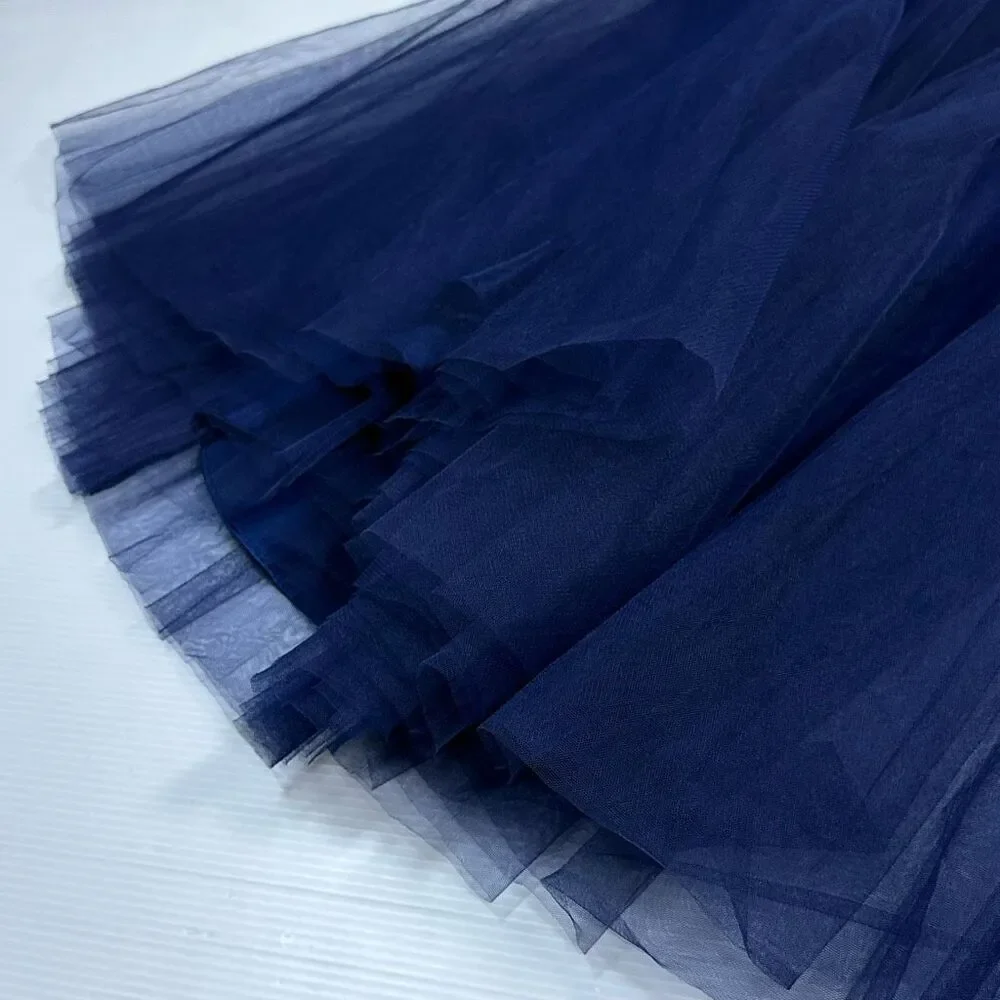 Space 46 Wendy Tulle Skirt XXL fits like M Navy Fairy Ballet Punk Whimsy Party
